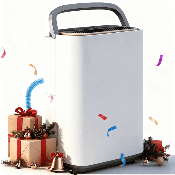 UrbanSync 15-Pint (Doe), Max 50PT 5000 Sq.Ft Dehumidifier, 24H Dehumidifiers with Drain Hose for Basement, Large Compressor Dehumidifier for Basement/Laundry/Bedroom/Office