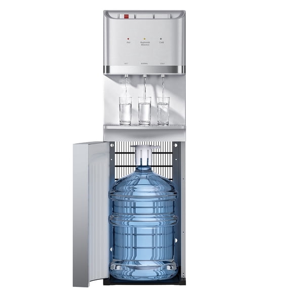 UrbanSync Child Safety Lock, Bottom Load Water Cooler Dispenser, Hot and Cold Water for Families